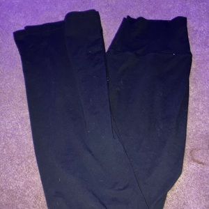 Women’s aerie flared black leggings